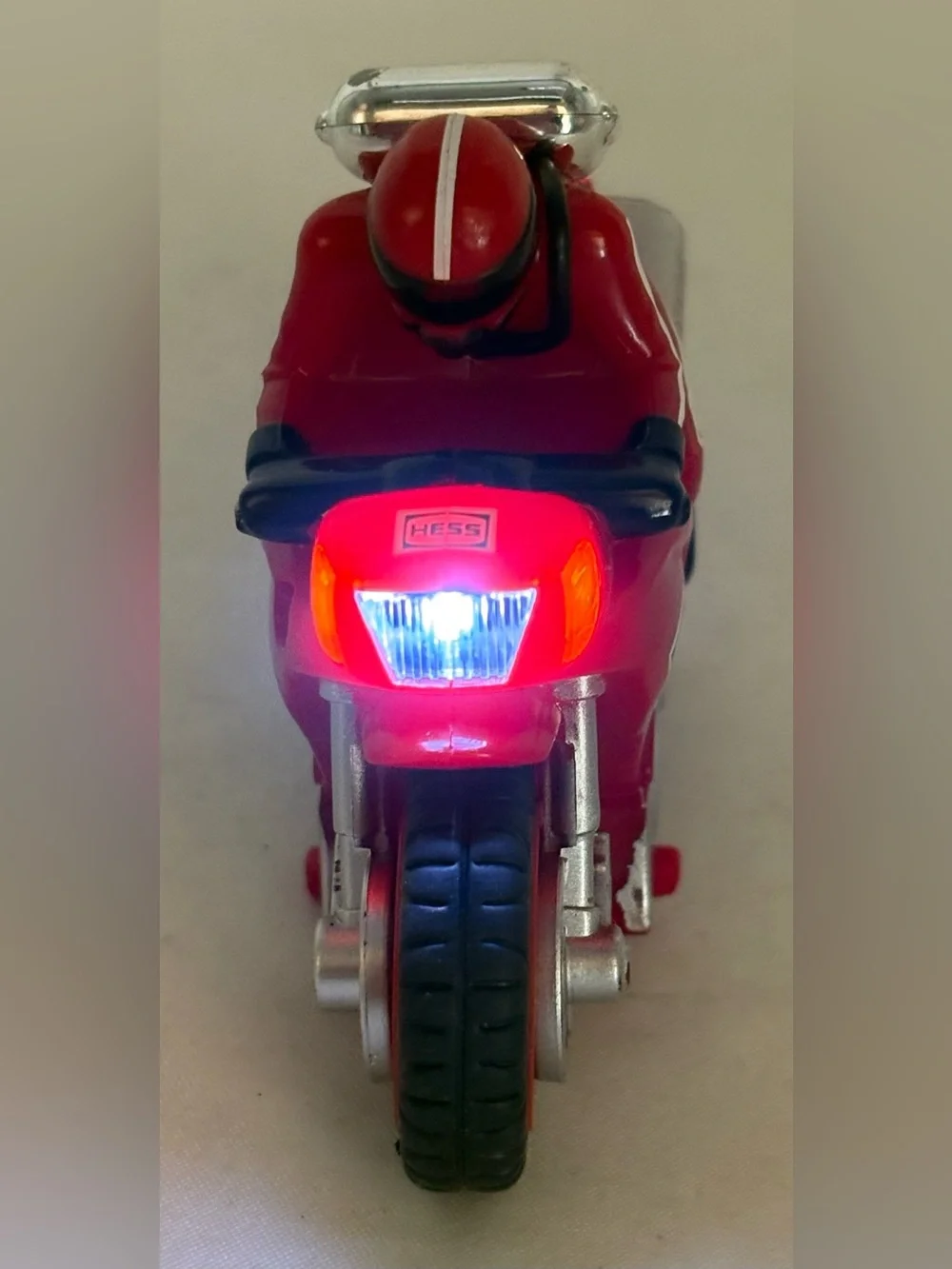 2024 Hess 60th Anniversary Red Motorcycle ONLY! Works!!!